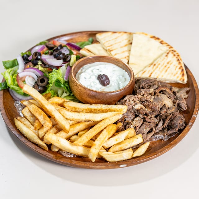 Beef Shawarma Plate.